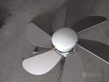 lampadario con ventola 