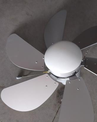 lampadario con ventola 