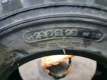gomme tacchettate Malatesta kobra 195 80 15