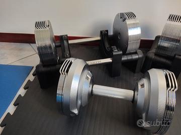 Coppia manubri regolabili 32,5 kg – Home gym