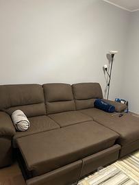 Divano letto 3 posti angolare