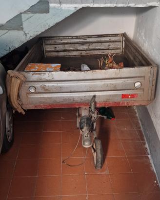 carrello traino per macchina 3 quintali 