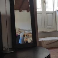 Specchio + supporto(base d’appoggio)