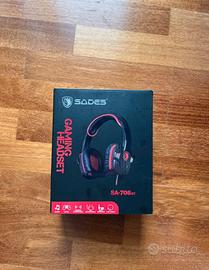 Cuffie da gaming Sades