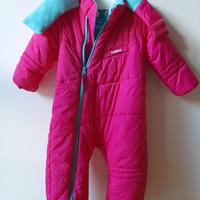 Tuta neve bambina 18-24 mesi