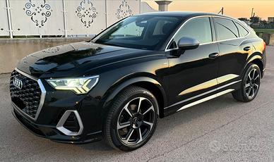 Audi Q3 sportback 35 tdi  2.0 150cv Matrix s line