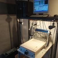 PANTOGRAFO FRESA CNC HOBBISTICA COMPLETA