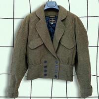 Trussardi giacca doppiopetto vintage wool jacket