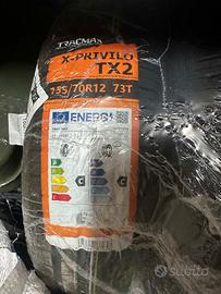 PNEUMATICI NUOVI 155/70 R12 73T