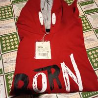 felpa in cotone. ragazzo 13 anni 