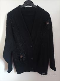 Cardigan donna angora Vintage 