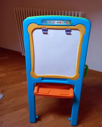 Lavagna gioco con pettorina salva vestiti nuova