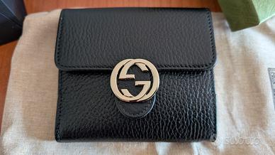 Portafoglio Gucci donna interloking