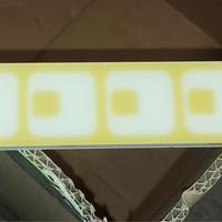 Listello decoro 4x33 verde acido stock 23 pz