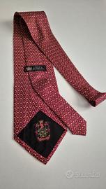 Cravatta Vintage Paolo Gucci Equestre Bordeaux
