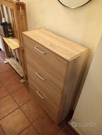 Cassettiera acchitata