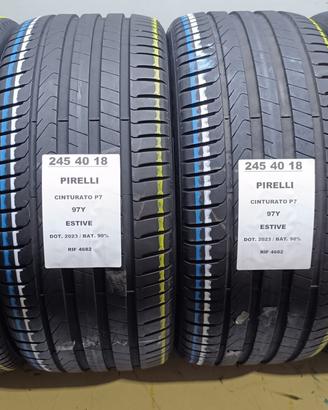 4 GOMME 245 40 18 PIRELLI 2023 RIF4682