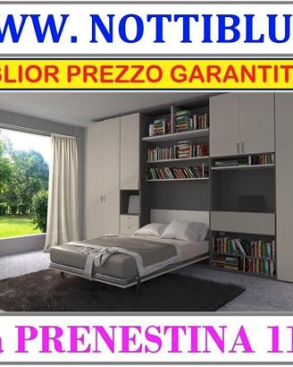 Letto a Scomparsa LUNA 1p&1/2 MATERASSO