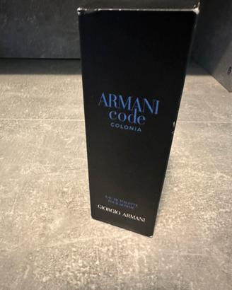 Armani code colonia raro batch cose 2019