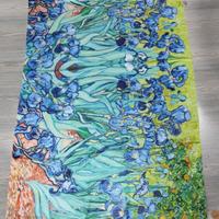 Stola /scialle gli Iris di Van Gogh 