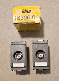 2 Prese TV coassiali Vimar IDEA 16306.01