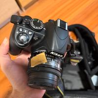 Nikon D3100 digitale + accessori