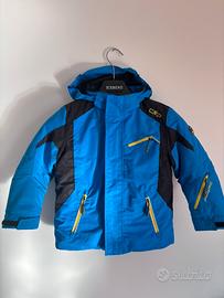 Completo neve bambino + doposci n.30  anni 5 - 6