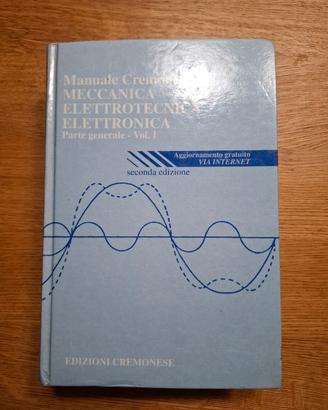 Manuale elettrotecnica elettronica cremonesi
