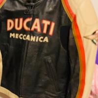 Giubbino Ducati meccanica originale pelle