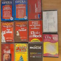 Musicassette originali anni 70/80 varie 