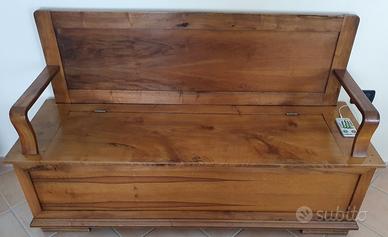 Cassa panca antica perfettsmente restaurata