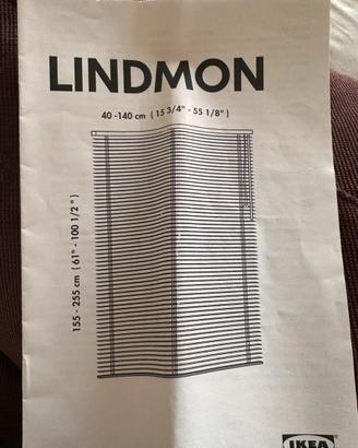 Tenda Lindmon ikea in legno bianco