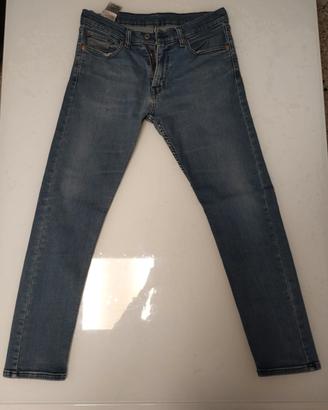 Pantaloni jeans skinny uomo Levi's taglia W 32