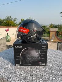 Casco Jet LS2 Infinity II Carbon Taglia XXL
