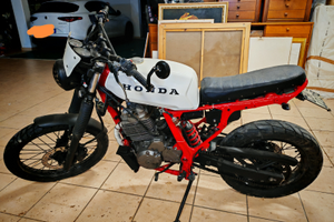 Honda dominator scrambler cafè