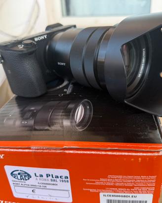 Sony a6500 piu ottica 18-105 f4