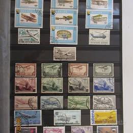 Francobolli mondiali con AEREI