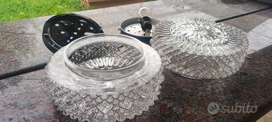 plafoniere in vetro  vintage 