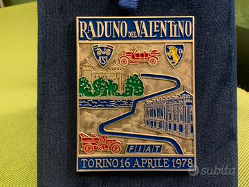 TARGA COMMEMORATIVA RALLY ASI 1978