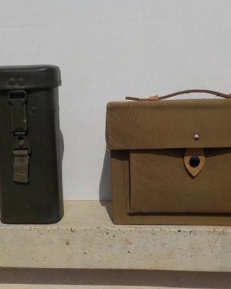 Bundeswehr,Contenitore Rigido+Scatola Telata CZ
