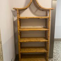 Libreria in vimini (bambù)