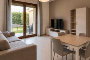 Bilocale con giardino privato in zona residenziale