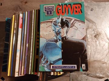 Manga Guyver N. 1 a 27 della star comics 1994