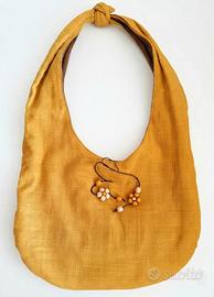 Borsa in cotone Thun – Colore Senape / Ocra