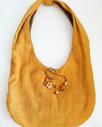 Borsa in cotone Thun – Colore Senape / Ocra