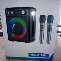 !!! " Cassa Karaoke bluetooth"!!!