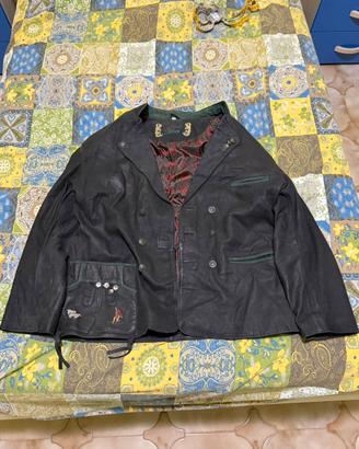Giacca Pelle Trachten Rover & Lakes 56 XL XXL