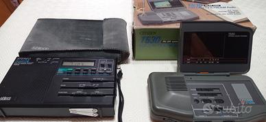 tv e radio Citizen T530 e radio Seleco SMB25