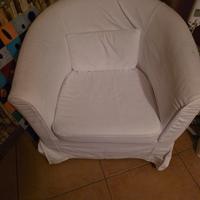 Poltroncina bianca Ikea Tullsta