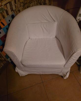 Poltroncina bianca Ikea Tullsta